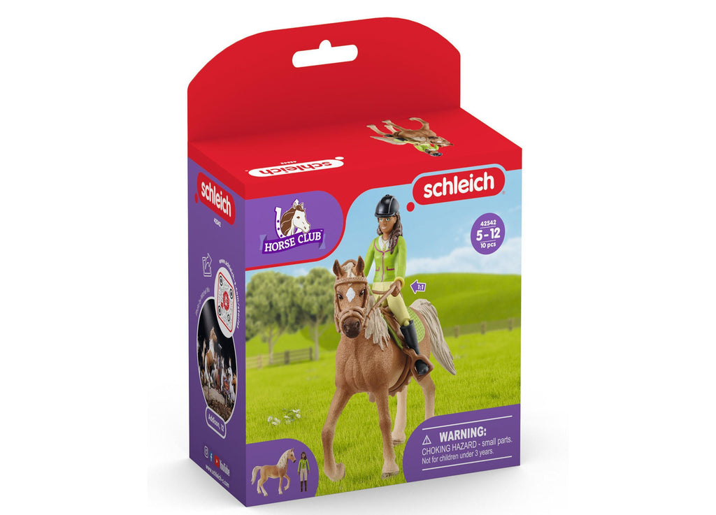 Schleich Horse Club - Sarah & Mystery Figurine Playset