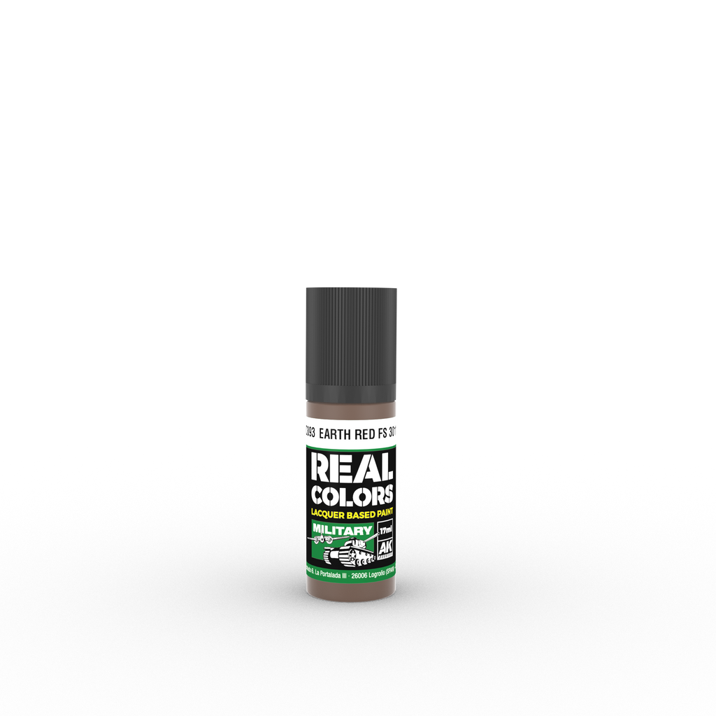 AK Interactive RC893 Real Colors Earth Red FS 30117 17ml