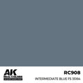 AK Interactive RC908 Real Colors Intermediate Blue FS 35164  17ml