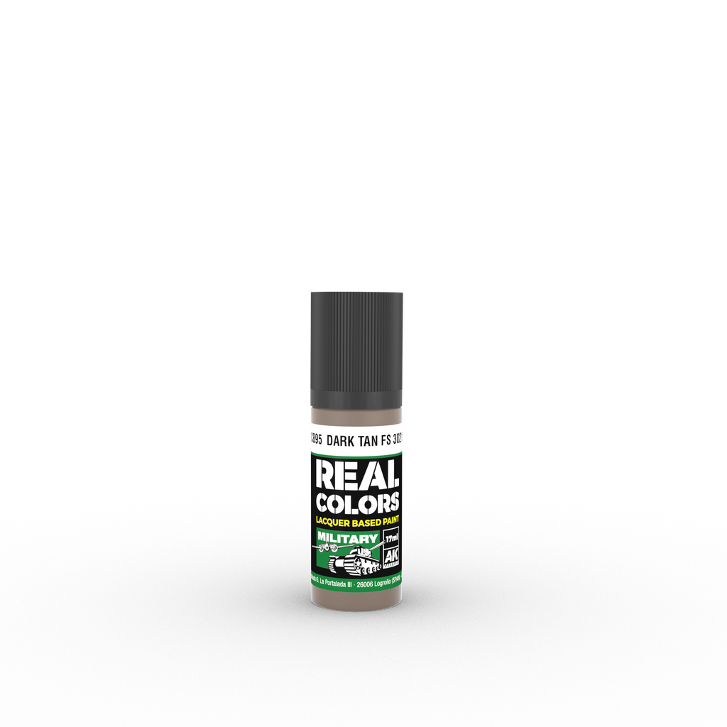 AK Interactive RC895 Real Colors Dark Tan FS 30219 17m