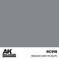 AK Interactive RC918 Real Colors Medium Grey FS 36270 17ml