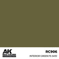 AK Interactive RC906 Real Colors Interior Green FS 34151 17ml